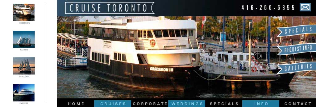 Cruise Toronto Website